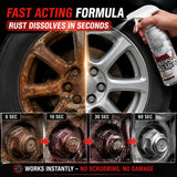 Rust Remover – Fast-Acting Heavy Duty Formula for Deep Rust, Corrosion & Oxidation Removal, Instantly Restores Metal Shine and Smooth Surface Finish, Ideal for Automotive, Home, Tools & Industrial Equipment Cleaning Use